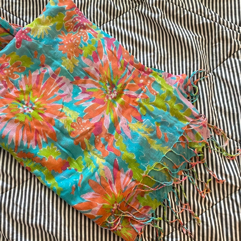 Lilly Pulitzer Cashmere/Silk Scarf
